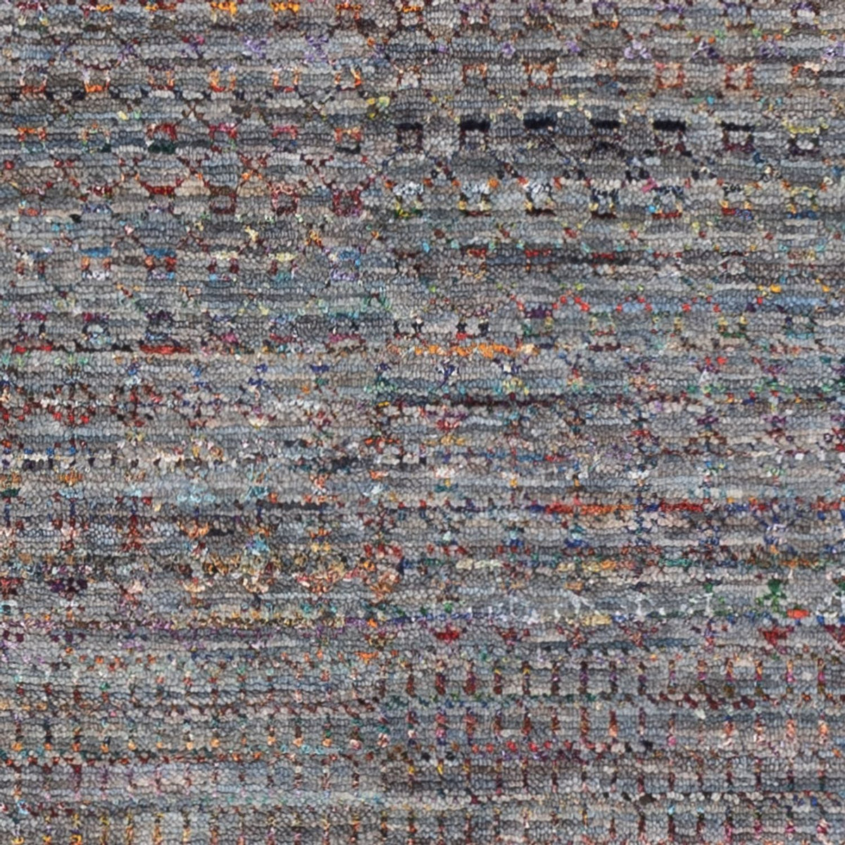 Designer Teppich - 195 x 152 cm - mehrfarbig