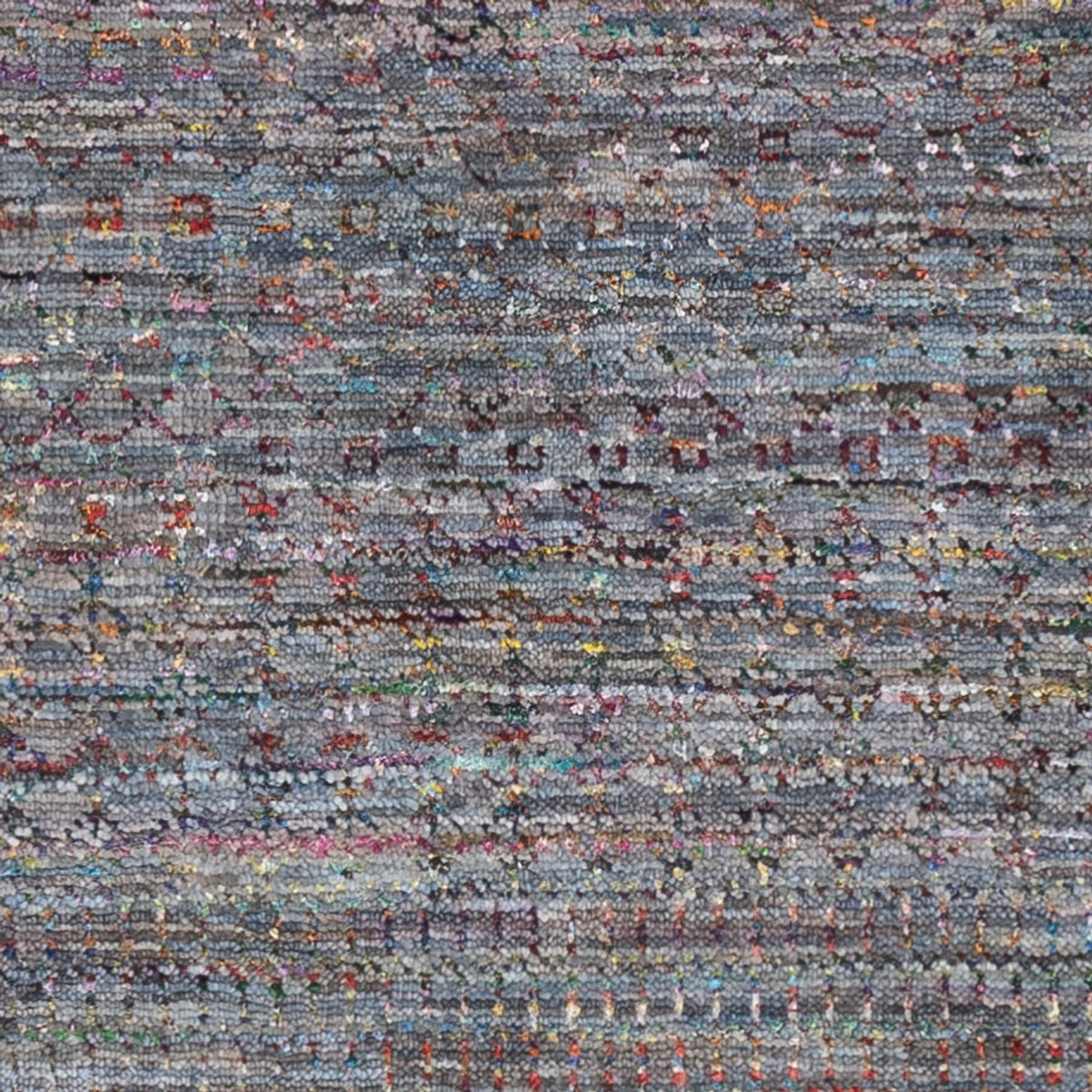 Designer Teppich - 203 x 154 cm - mehrfarbig