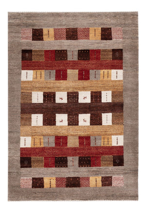 Gabbeh Teppich - Loribaft Indus - 204 x 143 cm - mehrfarbig