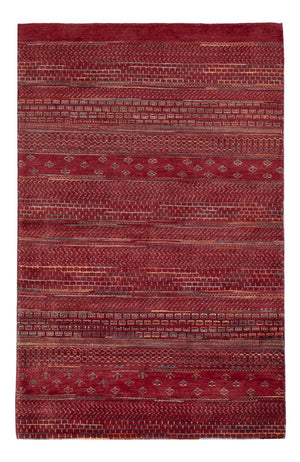Gabbeh Teppich - Loribaft Indus - 192 x 122 cm - rot