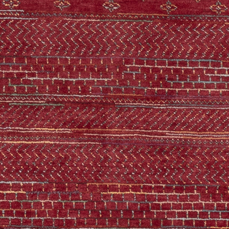 Gabbeh Teppich - Loribaft Indus - 192 x 122 cm - rot