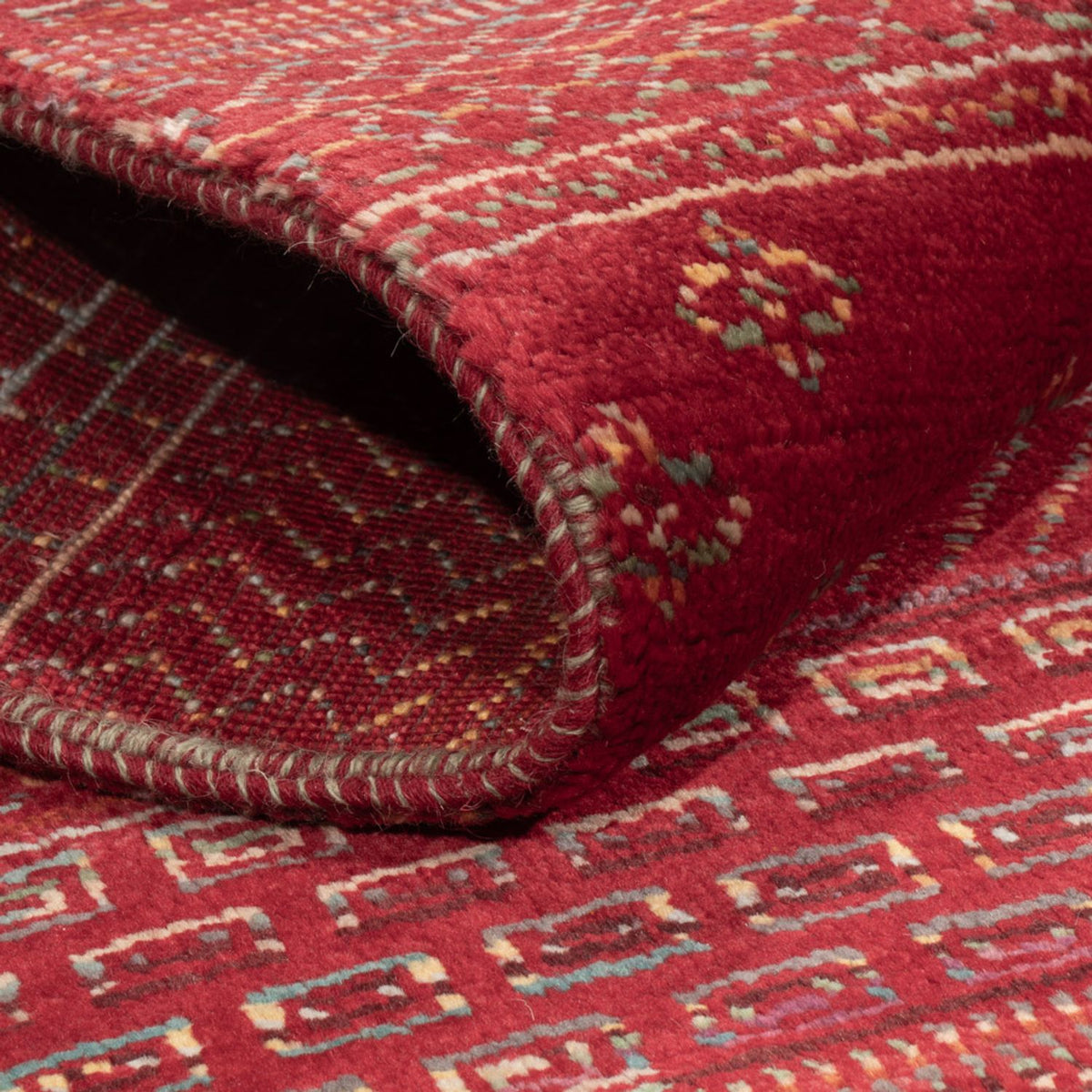 Gabbeh Teppich - Loribaft Indus - 192 x 122 cm - rot