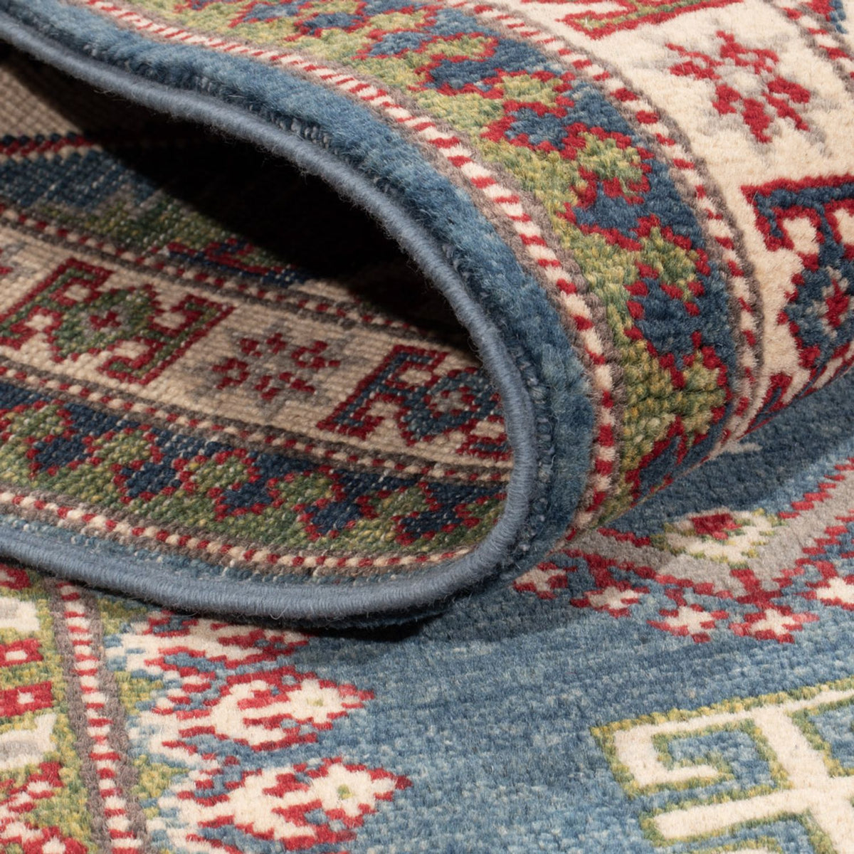 Ziegler Teppich - Kazak - 197 x 149 cm - blau