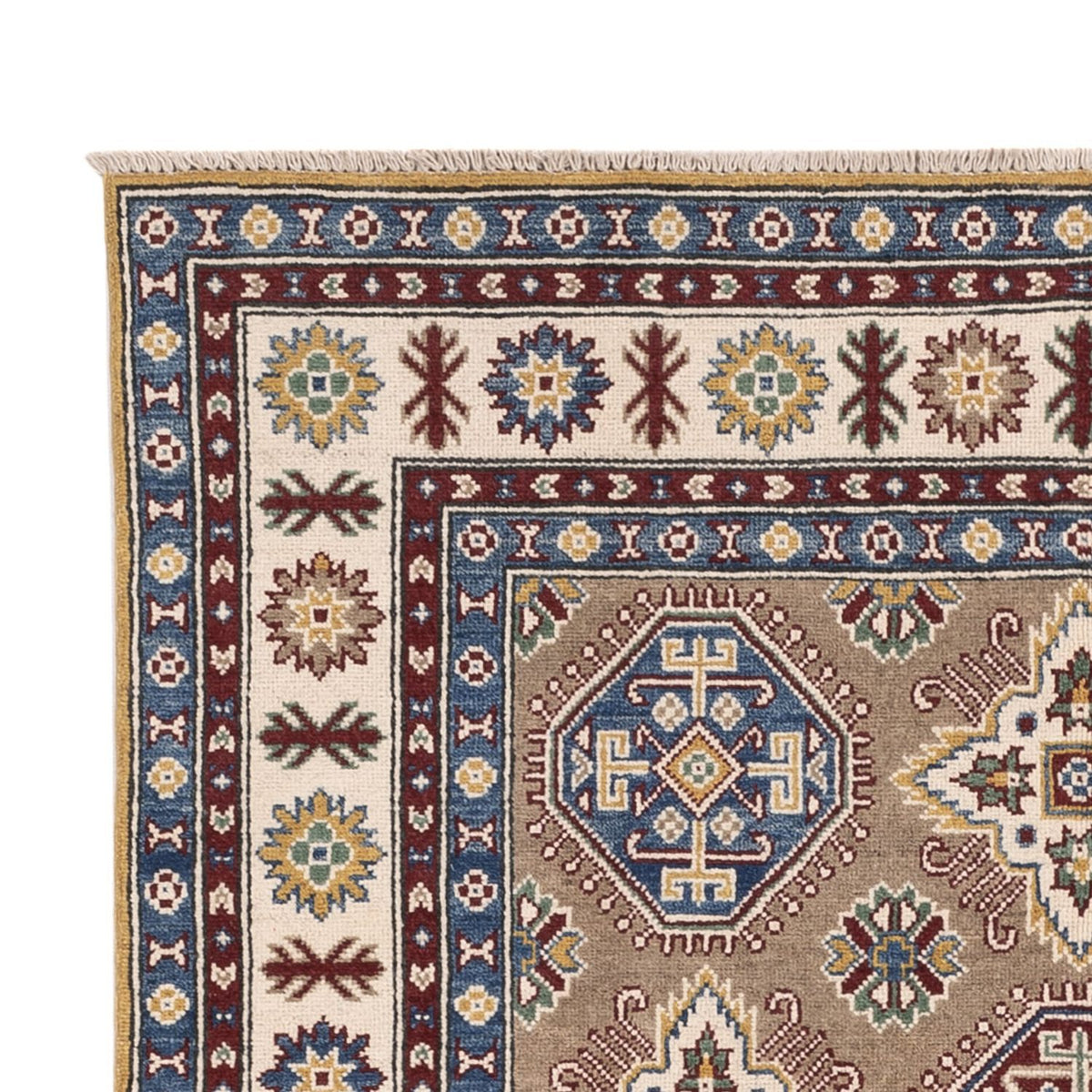 Ziegler Teppich - Kazak - 212 x 150 cm - dunkelbeige