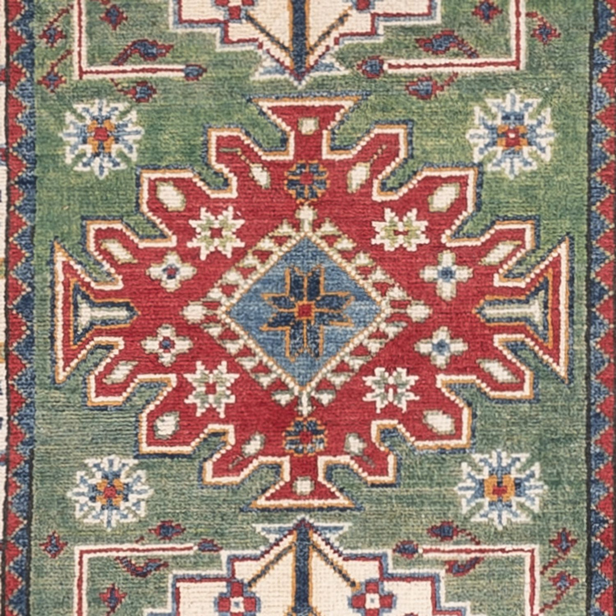 Läufer Ziegler - Kazak - 192 x 83 cm - grün