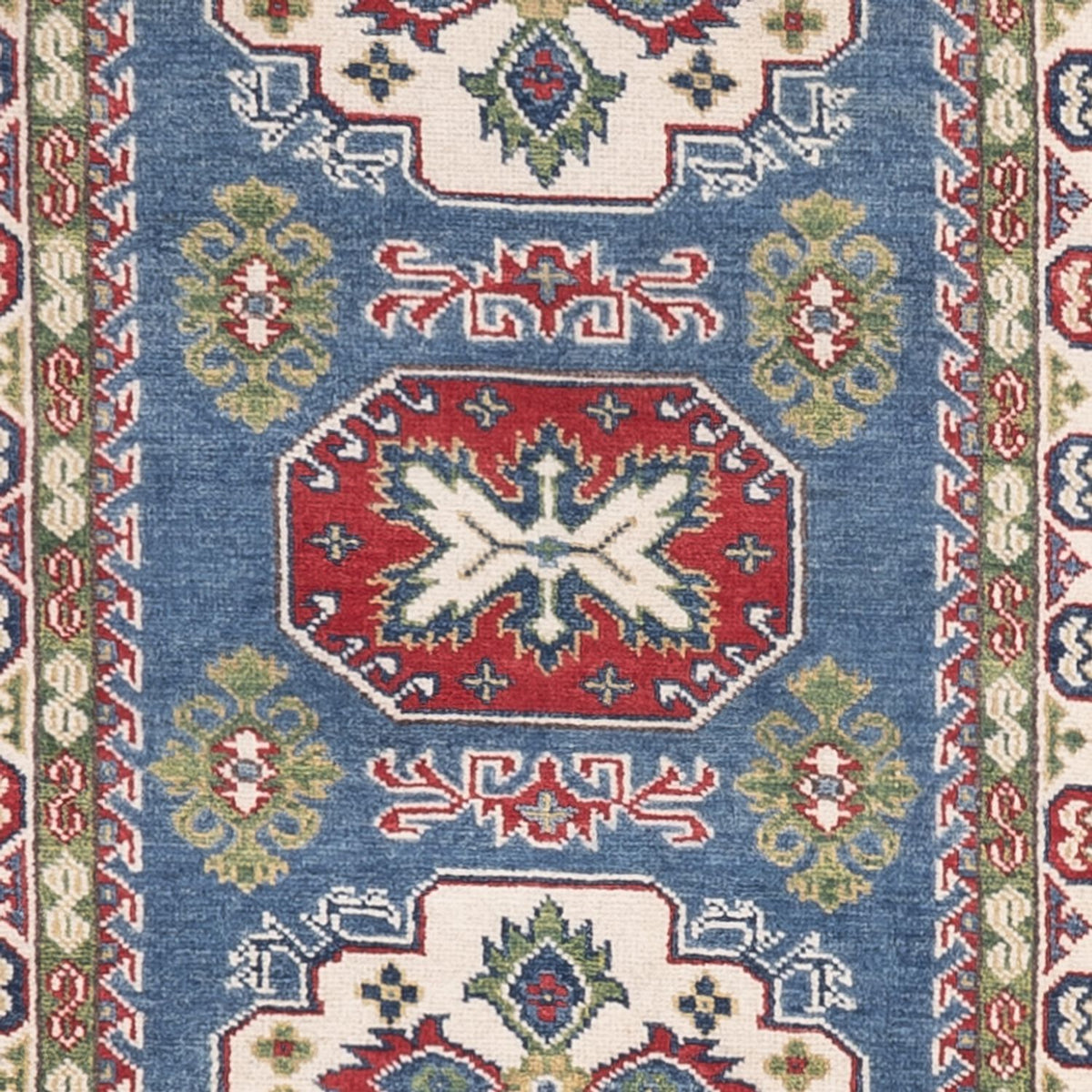 Läufer Ziegler - Kazak - 281 x 80 cm - blau