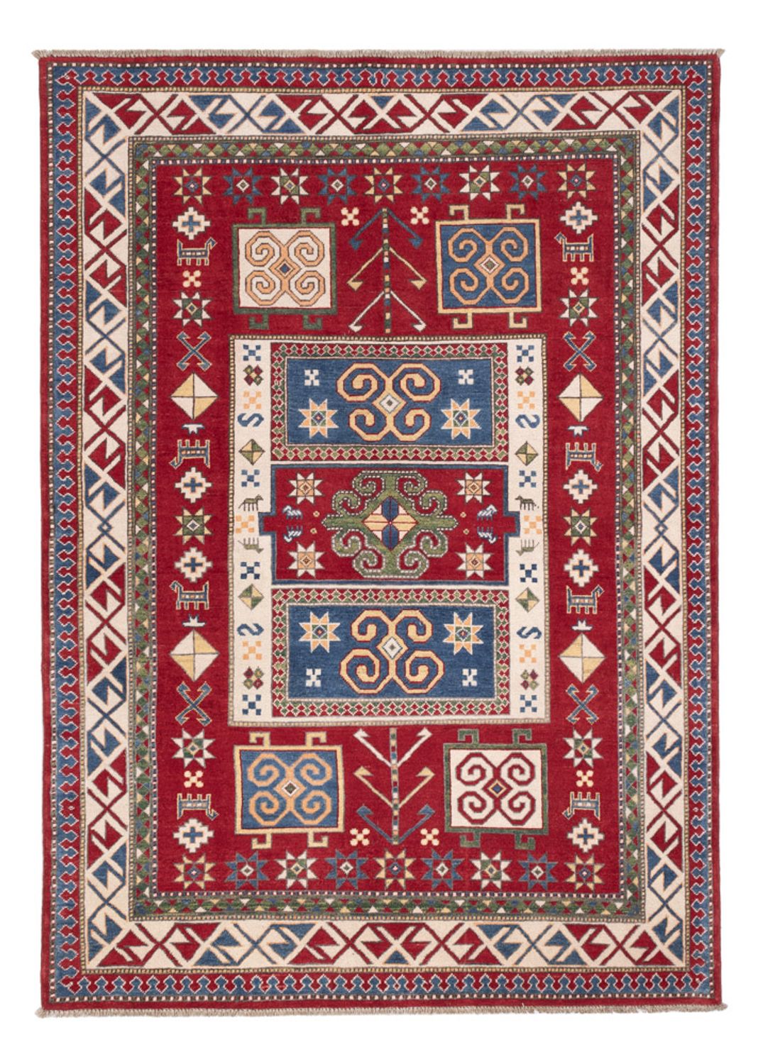 Ziegler Teppich - Kazak - 232 x 166 cm - mehrfarbig
