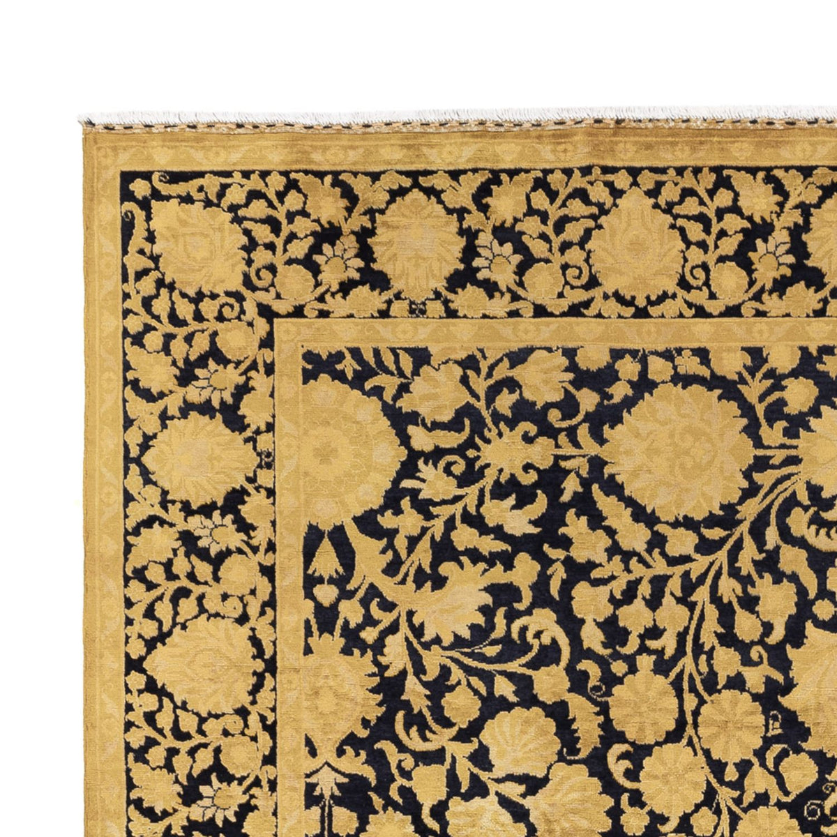 Designer Teppich - 314 x 242 cm - gold