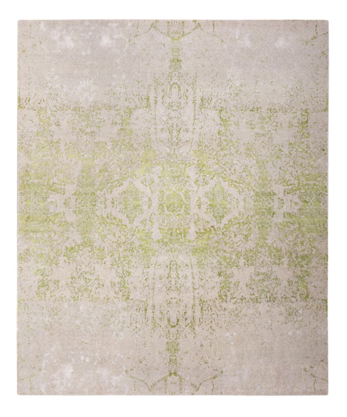 Designer Teppich - 302 x 250 cm - hellgrün