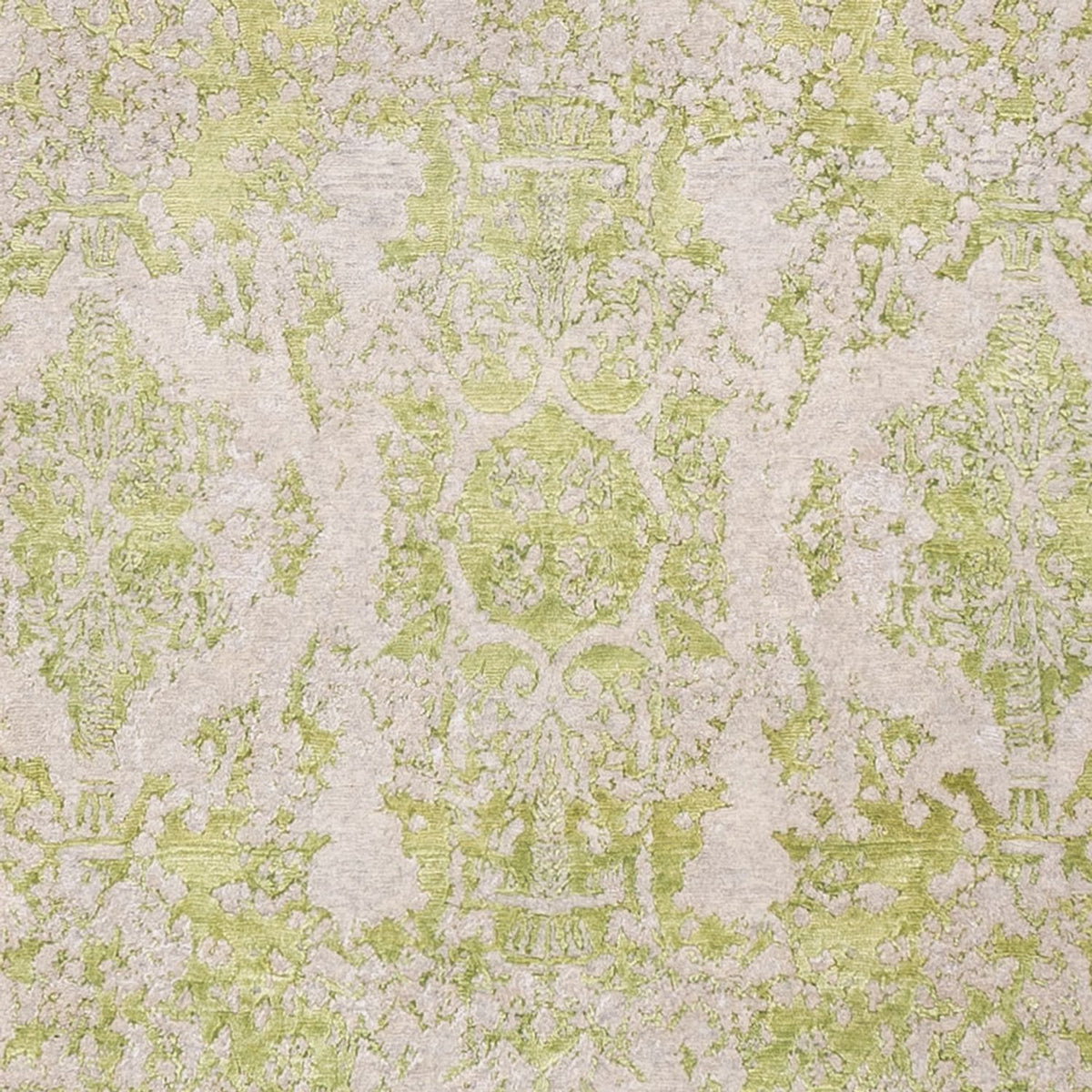 Designer Teppich - 302 x 250 cm - hellgrün