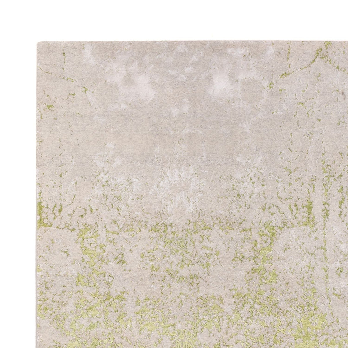 Designer Teppich - 302 x 250 cm - hellgrün