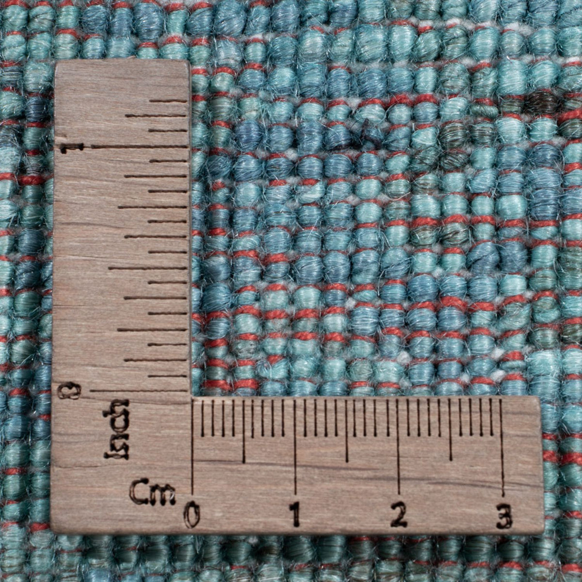 Designer Teppich - 294 x 248 cm - türkis