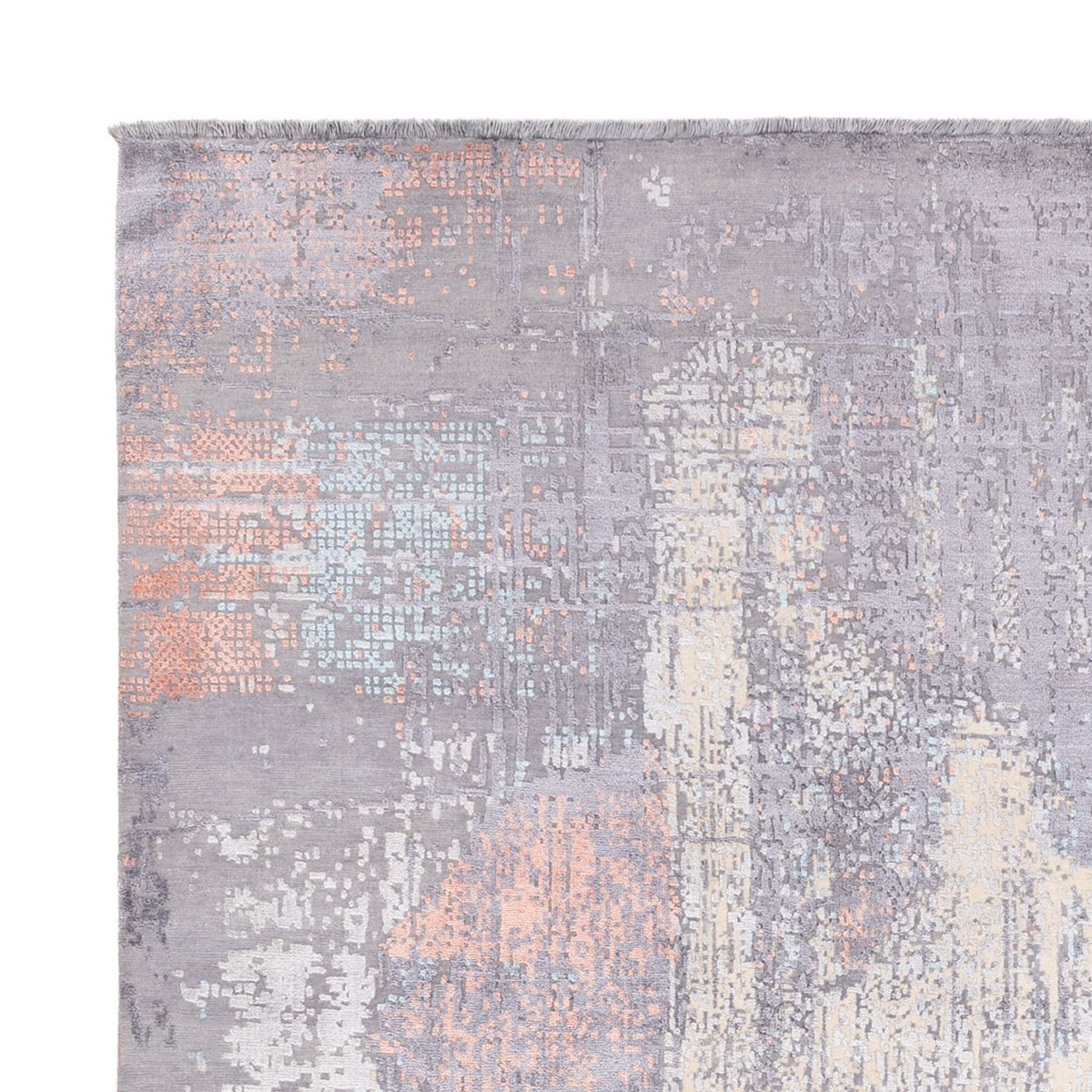 Designer Teppich - 306 x 255 cm - mehrfarbig