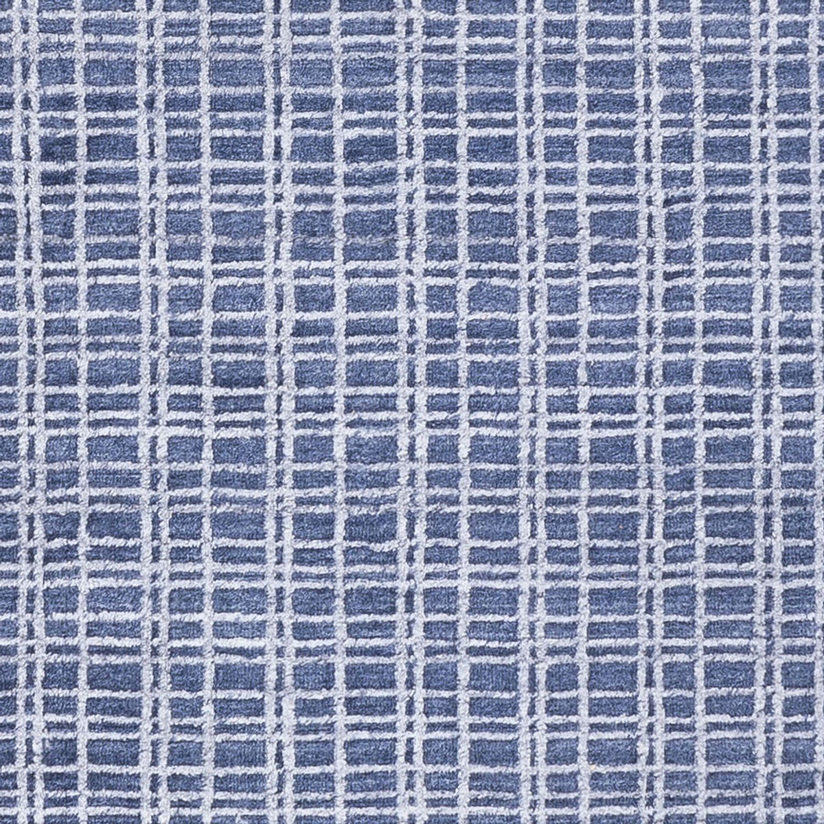 Designer Teppich - 302 x 248 cm - blau