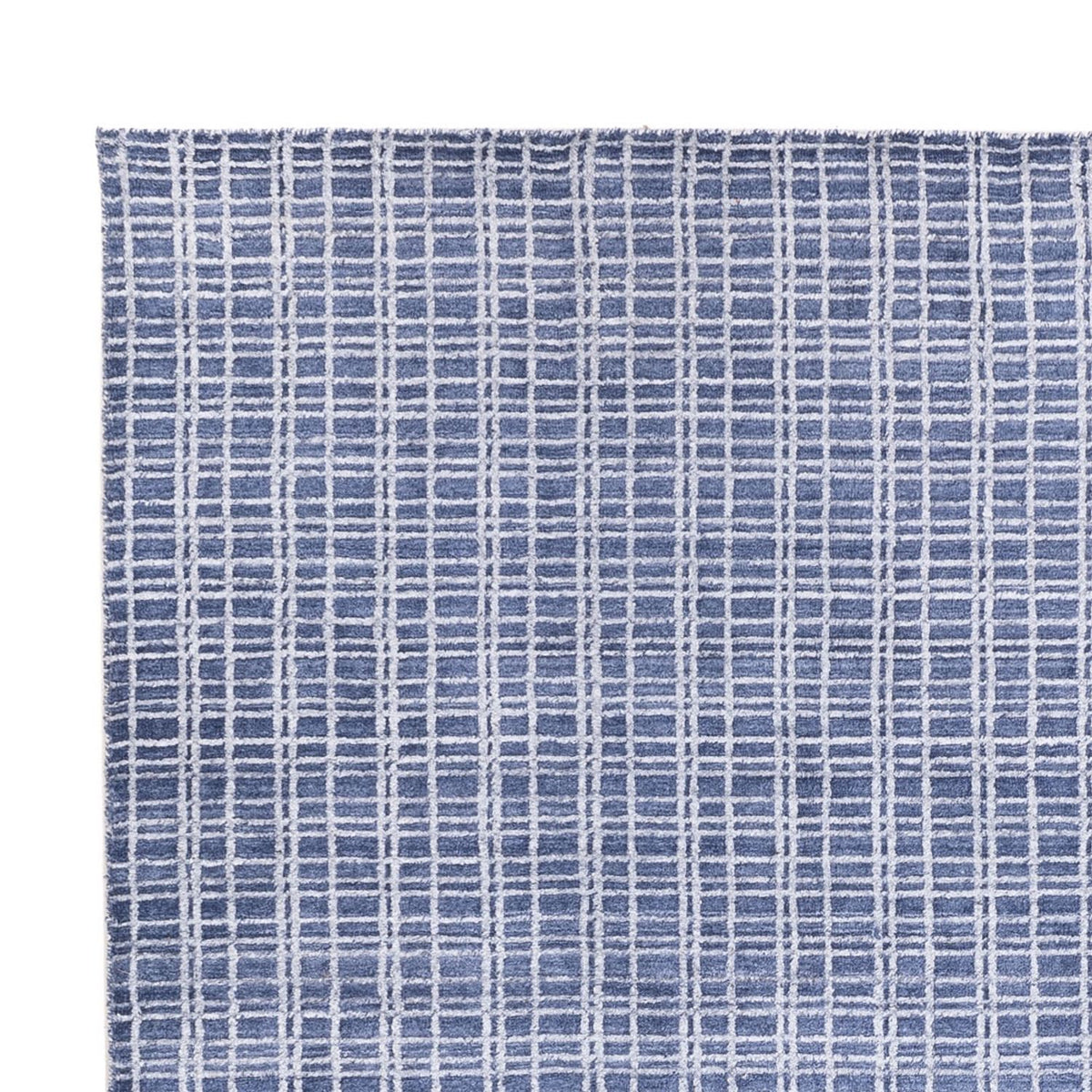 Designer Teppich - 302 x 248 cm - blau