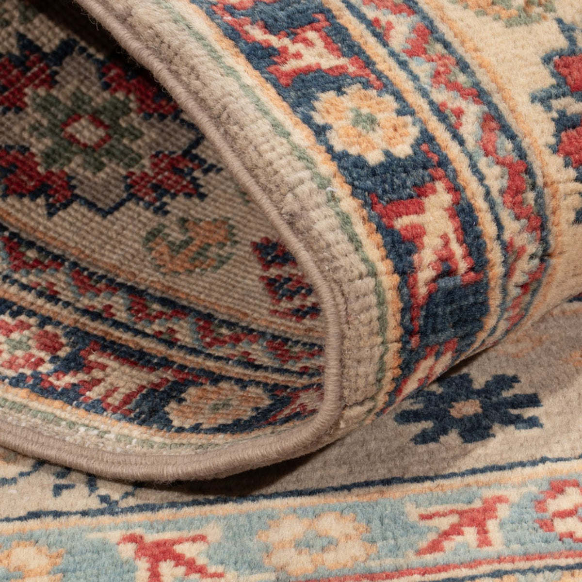 Ziegler Teppich - Kazak - 180 x 118 cm - hellblau