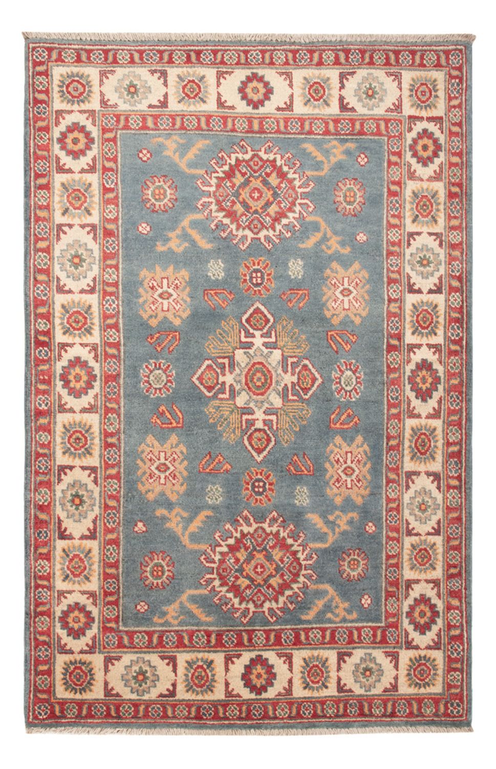 Ziegler Teppich - Kazak - 150 x 98 cm - hellblau