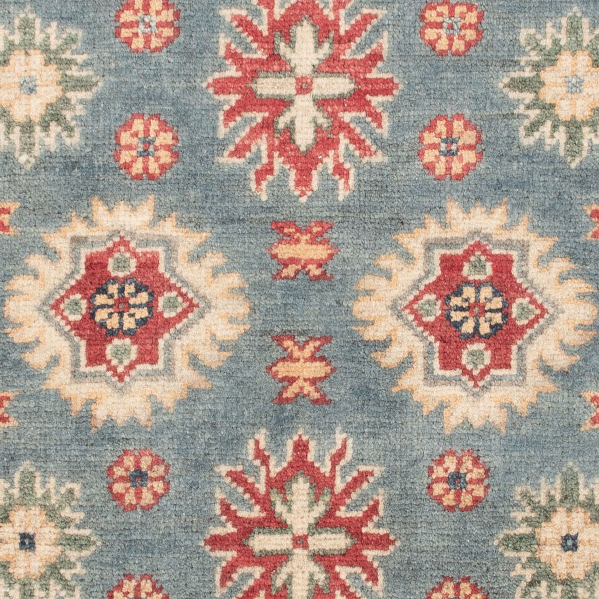 Ziegler Teppich - Kazak - 122 x 80 cm - hellblau