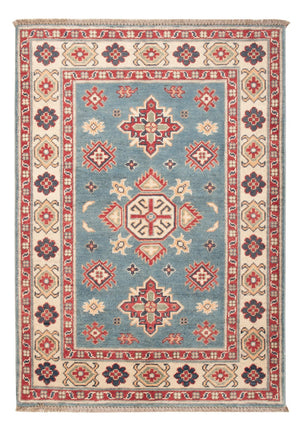 Ziegler Teppich - Kazak - 121 x 84 cm - hellblau