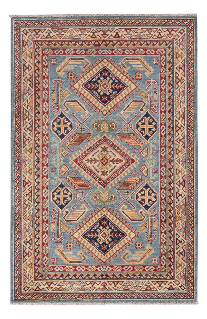Ziegler Teppich - Kazak - 185 x 120 cm - hellblau