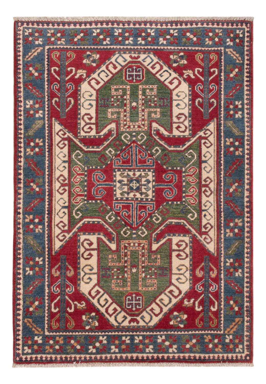 Ziegler Teppich - Kazak - 145 x 100 cm - rot