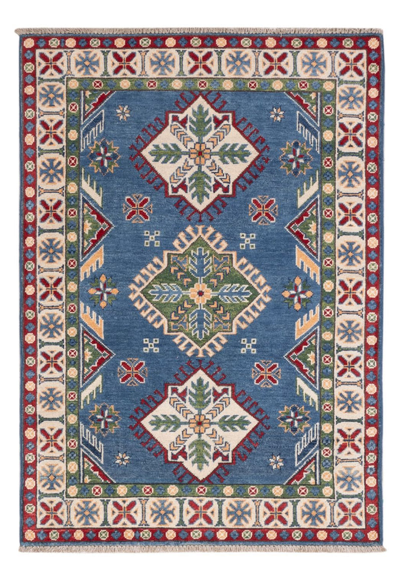 Ziegler Teppich - Kazak - 142 x 101 cm - blau