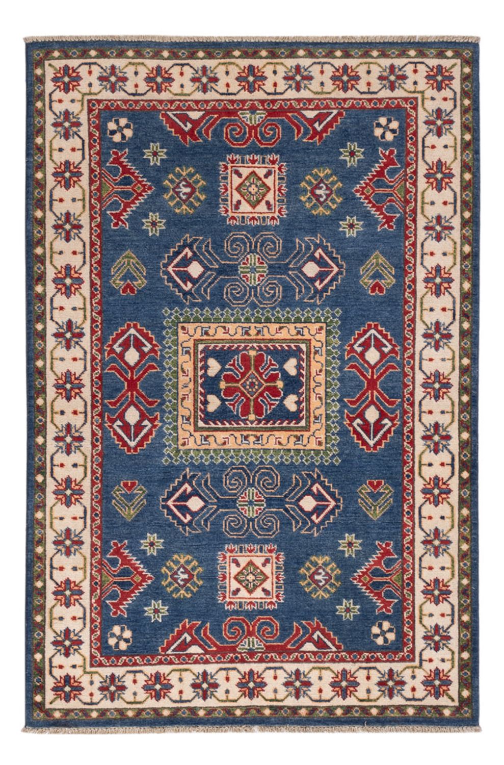 Ziegler Teppich - Kazak - 188 x 122 cm - blau