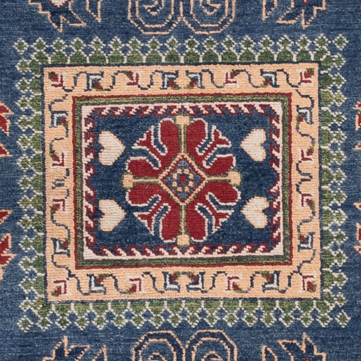 Ziegler Teppich - Kazak - 188 x 122 cm - blau