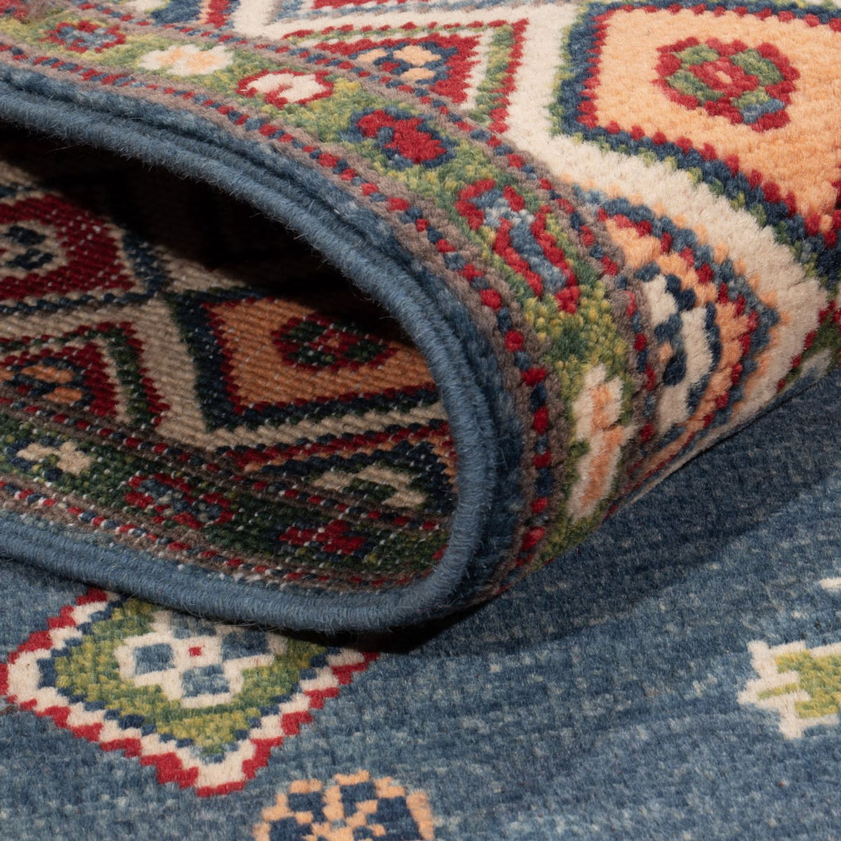 Ziegler Teppich - Kazak - 182 x 120 cm - blau