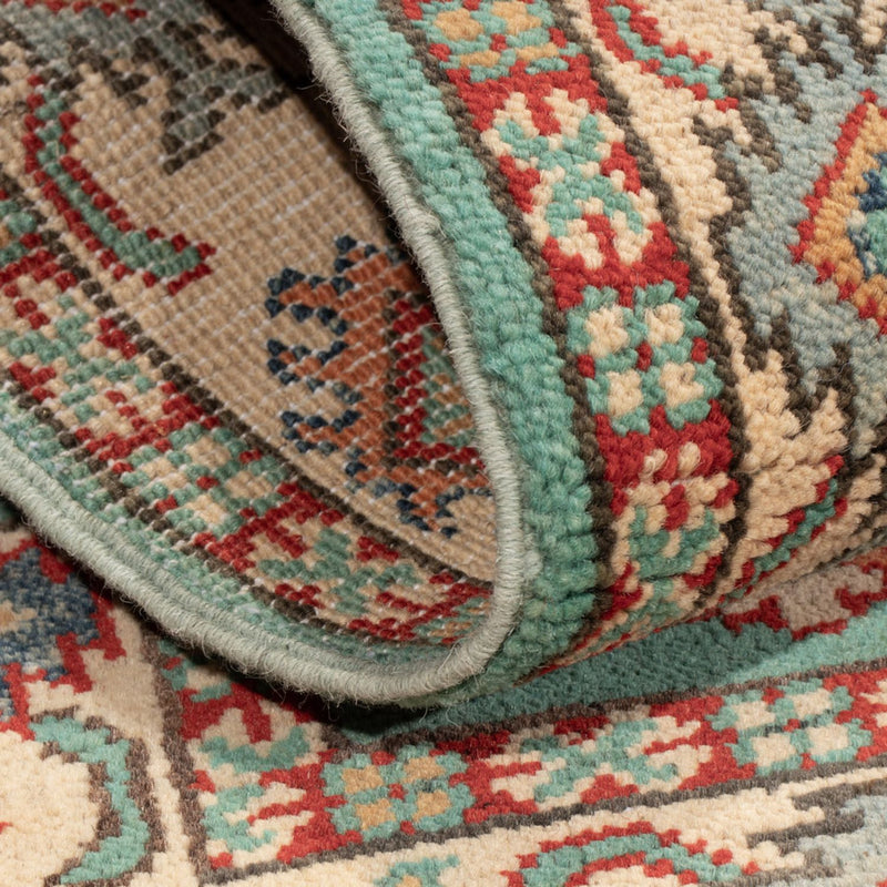 Ziegler Teppich - Kazak - 120 x 76 cm - türkis