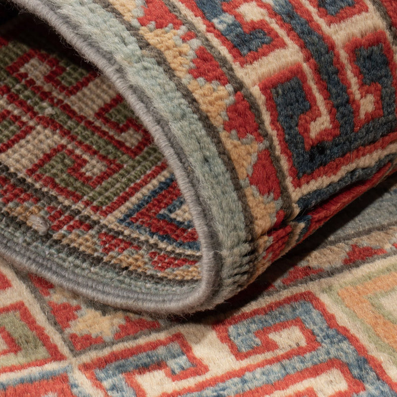 Ziegler Teppich - Kazak - 91 x 62 cm - hellblau