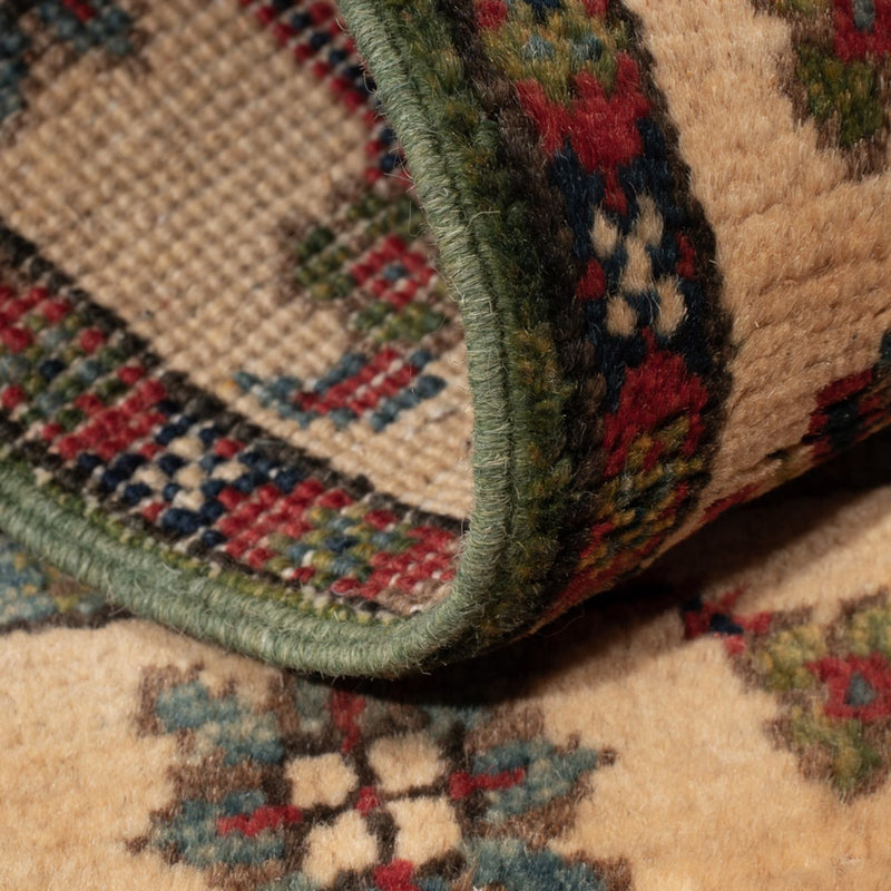 Ziegler Teppich - Kazak - 94 x 60 cm - grün