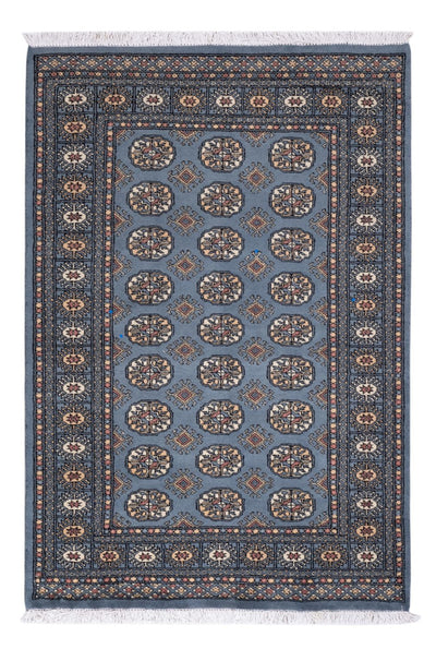 Pakistan Teppich 124x183cm - Orientteppich - blau