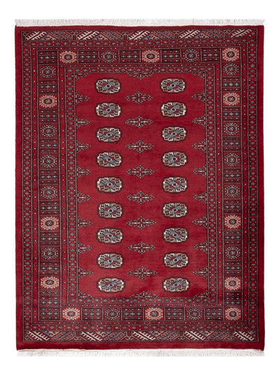 Pakistan Teppich 139x179cm - Orientteppich - rot
