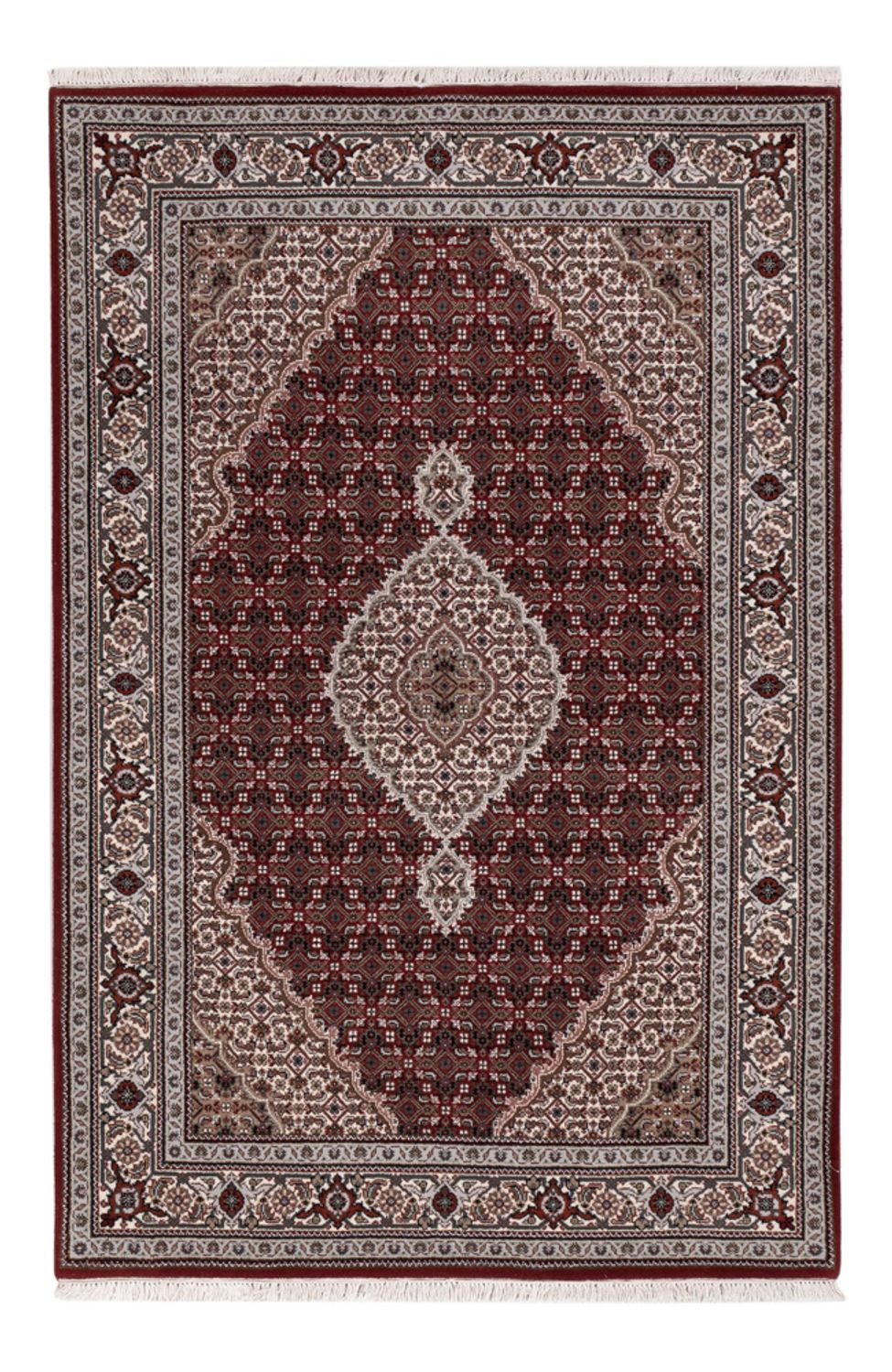 Orientteppich - Täbriz - 186 x 124 cm - dunkelbeige