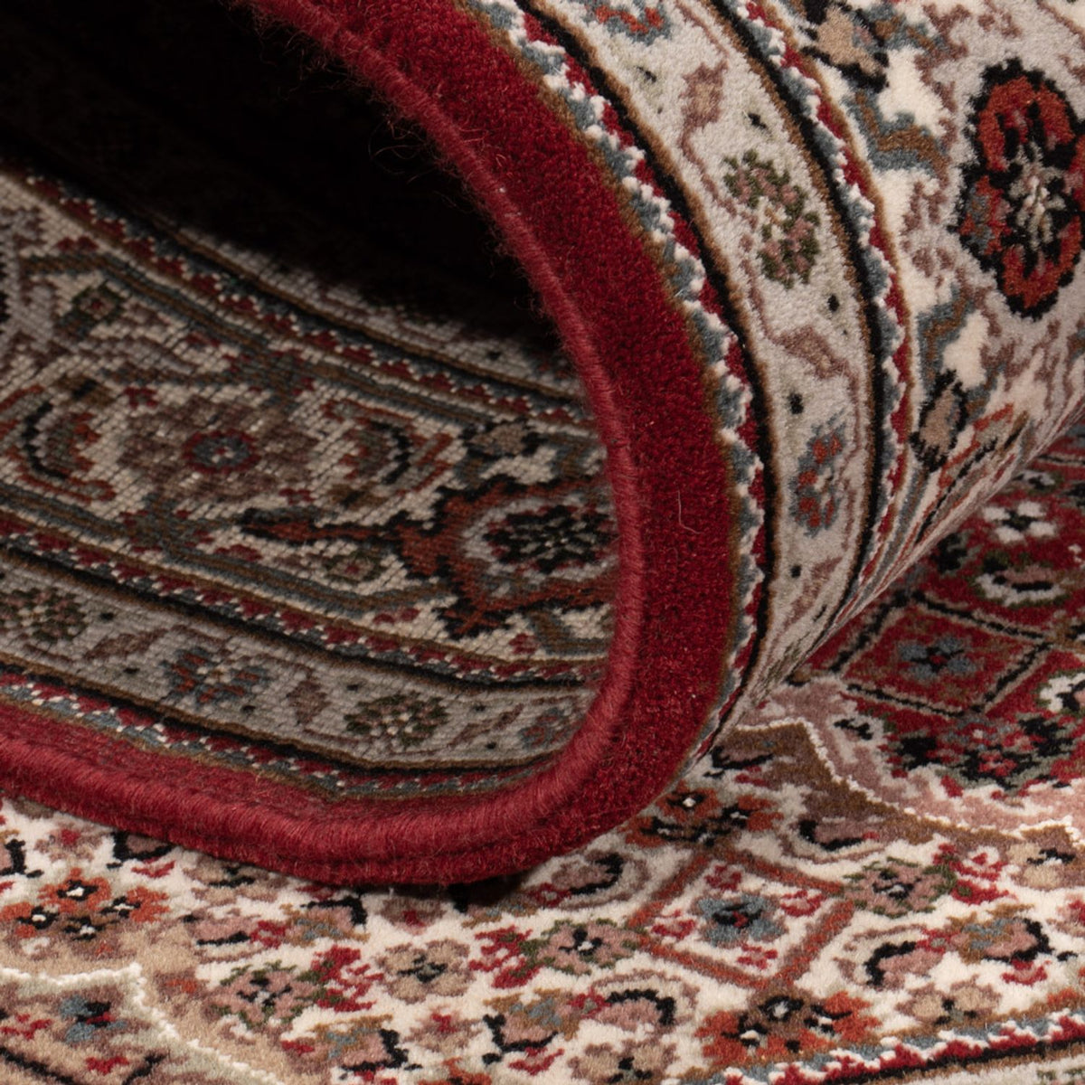 Orientteppich - Täbriz - 186 x 124 cm - dunkelbeige