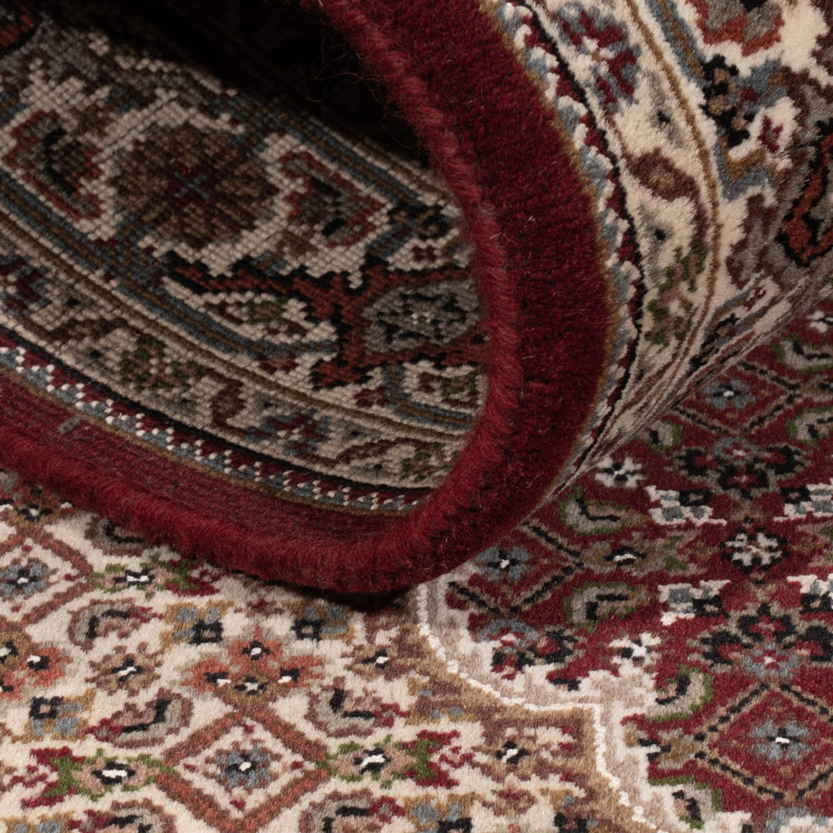 Orientteppich - Täbriz - 183 x 119 cm - dunkelbeige