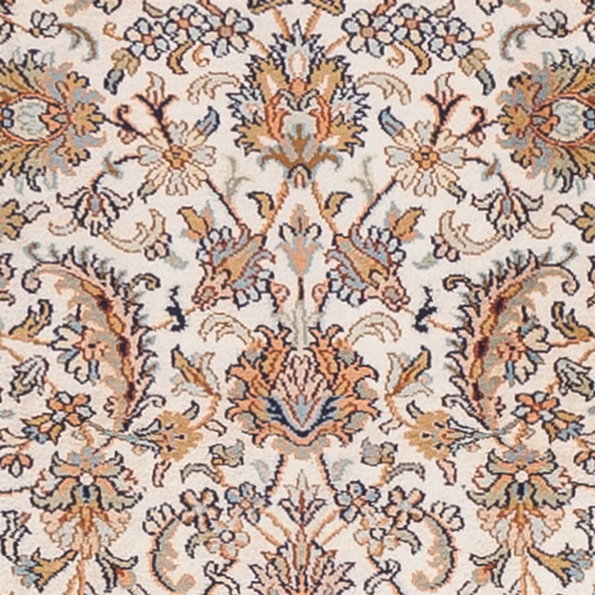 Läufer Seiden - Kaschmir Seide - 308 x 80 cm - beige