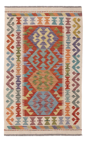 Kelim Teppich - Splash - 120 x 75 cm - mehrfarbig