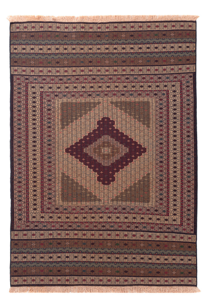 Kelim Teppich - Oriental - 188 x 127 cm - mehrfarbig