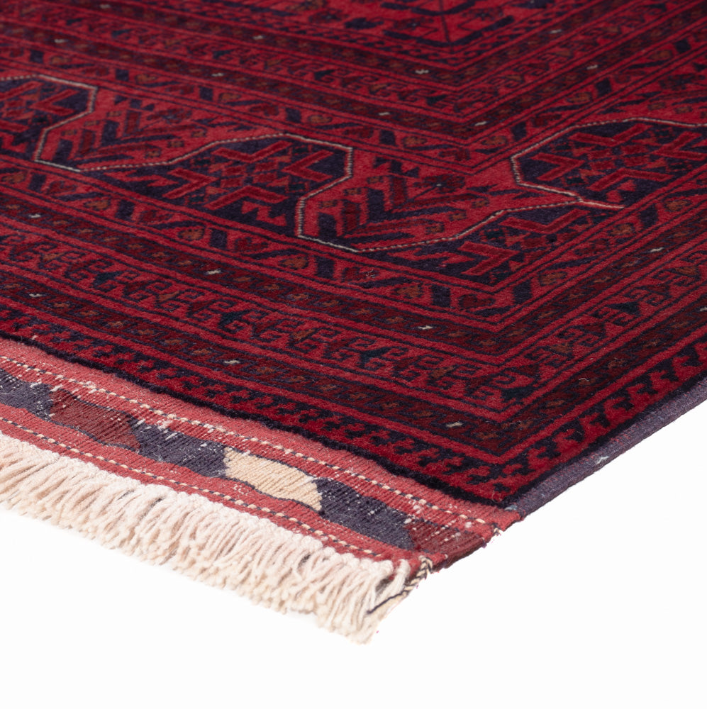 Afghan Teppich - Royal - 201 x 152 cm - rot