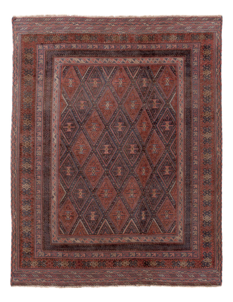 Kelim Teppich - Oriental - 198 x 152 cm - mehrfarbig