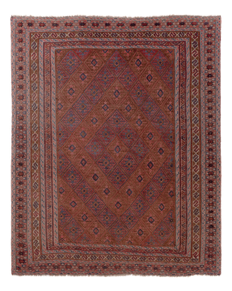Kelim Teppich - Oriental - 191 x 153 cm - mehrfarbig