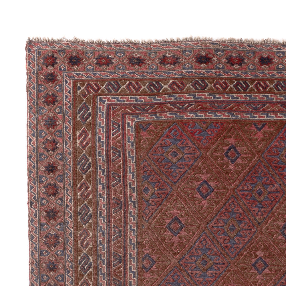 Kelim Teppich - Oriental - 191 x 153 cm - mehrfarbig