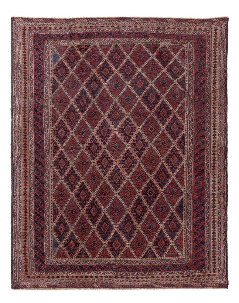 Kelim Teppich - Oriental - 194 x 150 cm - mehrfarbig
