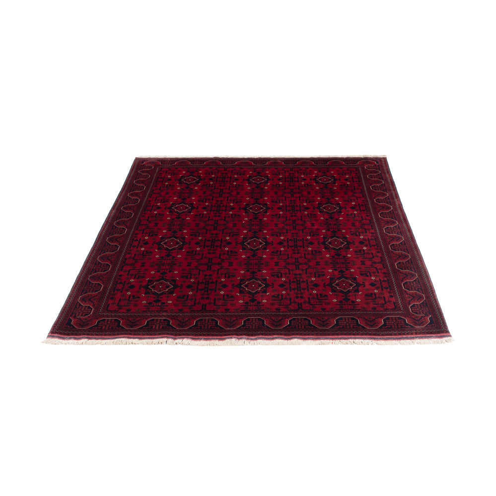 Afghan Teppich - Royal - 193 x 149 cm - rot