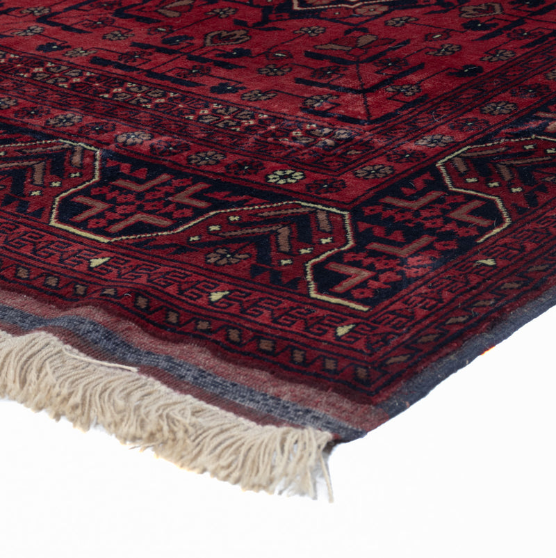 Afghan Teppich - Royal - 191 x 148 cm - rot