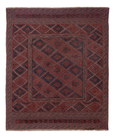 Kelim Afghan Teppich 126x146cm