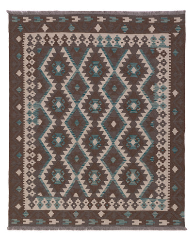 Kilim Maimana Tappeto 155x194cm - Tappeto di lana