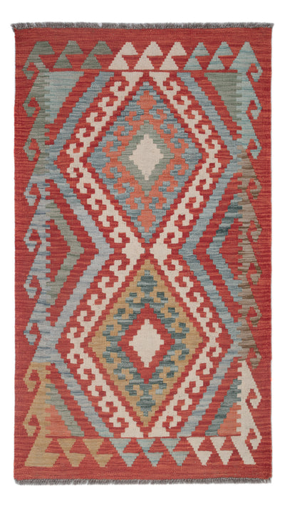 Kilim Maimana Tappeto 80x140cm - Tappeto di lana